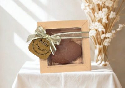 format coeur savon personnalisable Bulle de Chéry – choisissez forme, parfum et couleur de votre savon artisanal