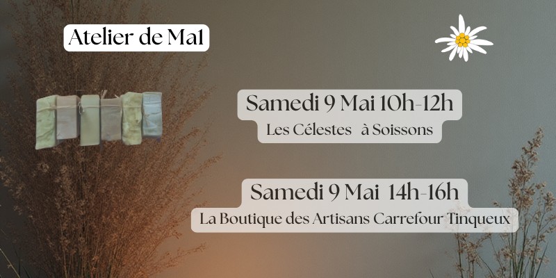 atelier du mois de mai de Bulle de Chéry